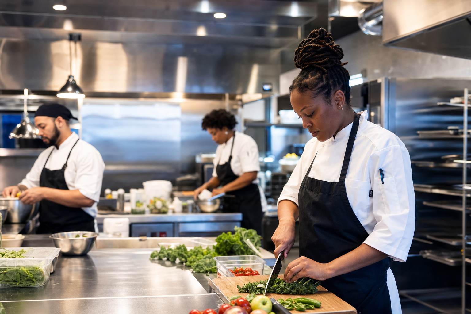 Mirage commissary kitchen — design visualization